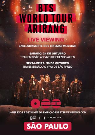 BTS WORLD TOUR 'ARIRANG' IN SÃO PAULO: LIVE VIEWING